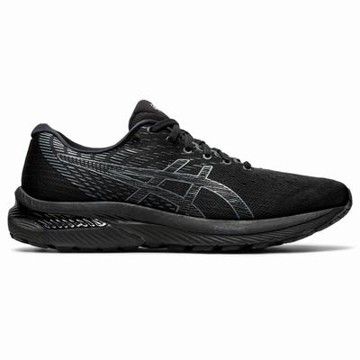 Asics Gel-Cumulus 22 - Miesten Juoksukengät - Mustat/Harmaat